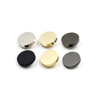 Fashion metal button for garment gun metal button