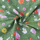 Custom digital print fabric 100% Cotton Poplin Floral Printed Fabric
