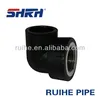 rubber hdpe pipe socket fittings female threaded elbow
