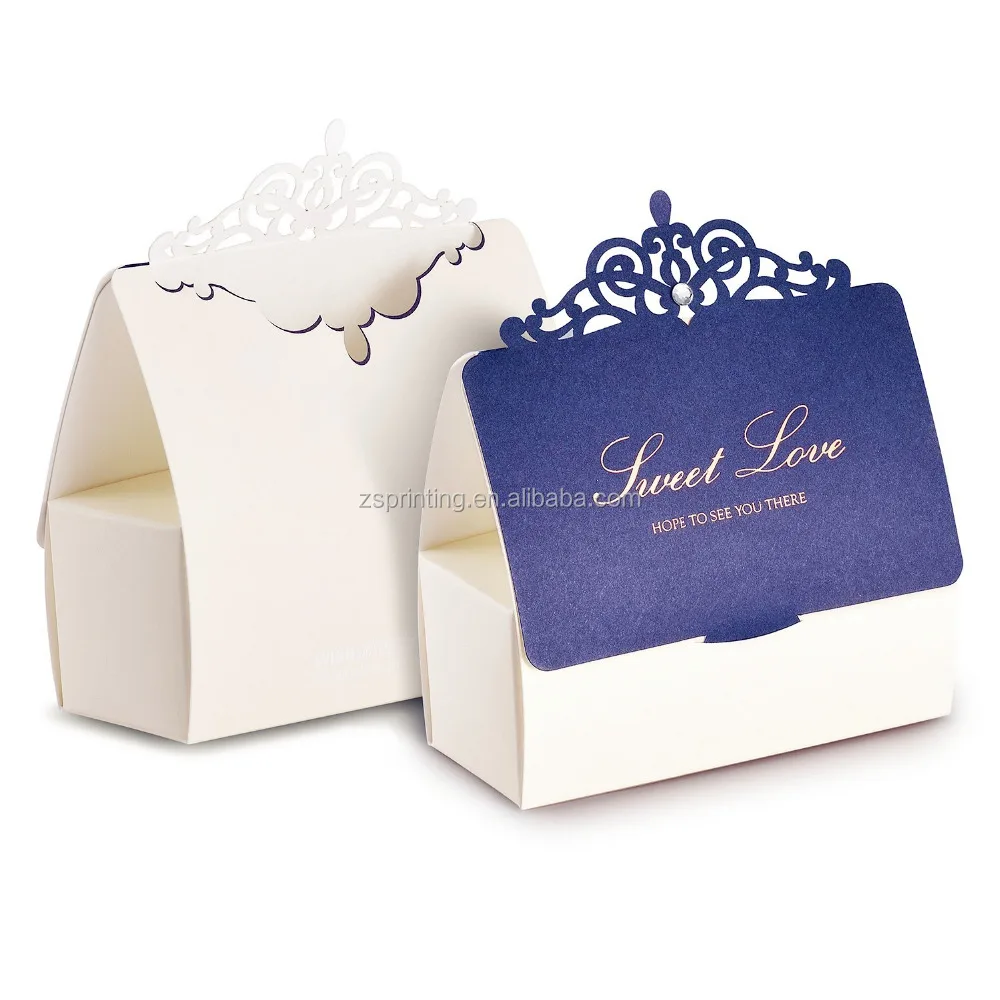 2017 brand new high quality wedding favor packing boxes