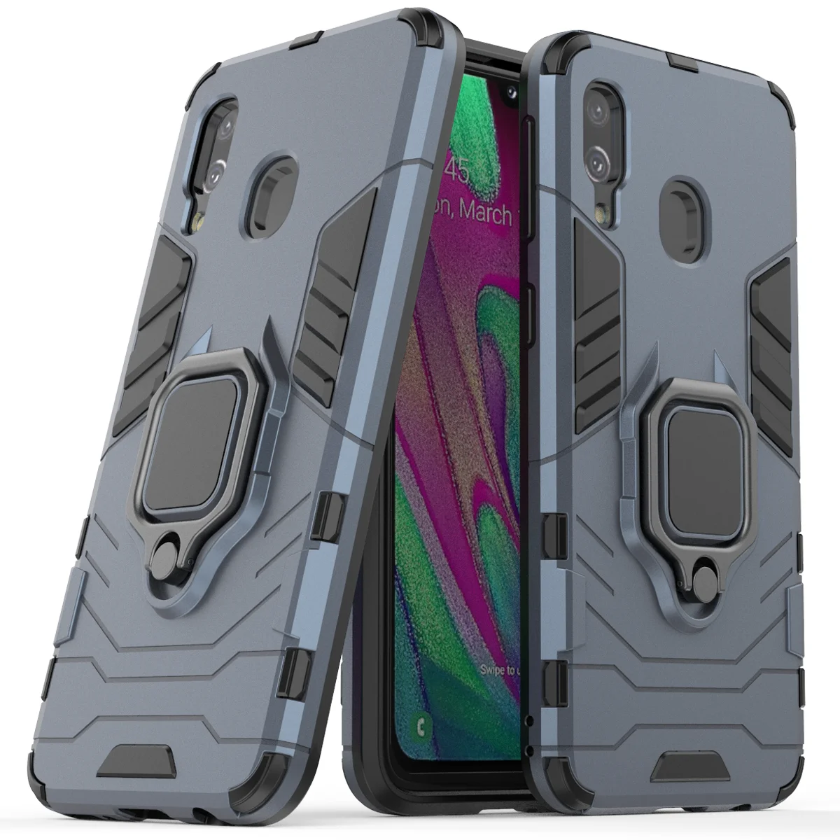 Luxury detachable cell phone case for Samsung A40 , shockproof mobile phone case phone accessories
Luxury detachable cell phone case for Samsung A40 , shockproof mobile phone case phone accessories