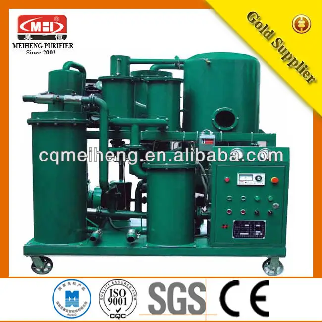DYJ model Used oil recycling machine algae water treatment filtration fuel filtration systems