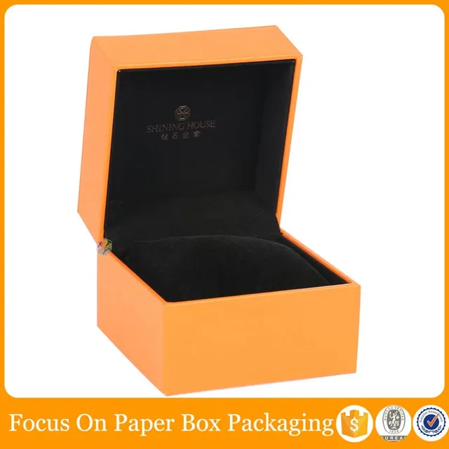 luxury premium packaging lapel pin gift paper boxes