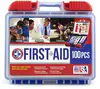 100 pieces plastic first aid kit waterproof