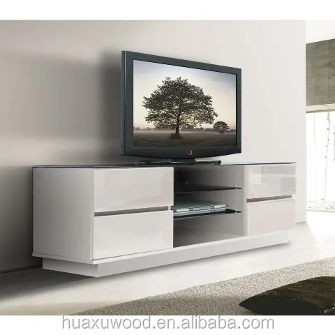 Huaxu modern style living room furniture wood LCD tv rack