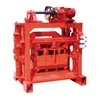 QTJ4-40 concrete block making moulding machine for sale, cement hollow block machine