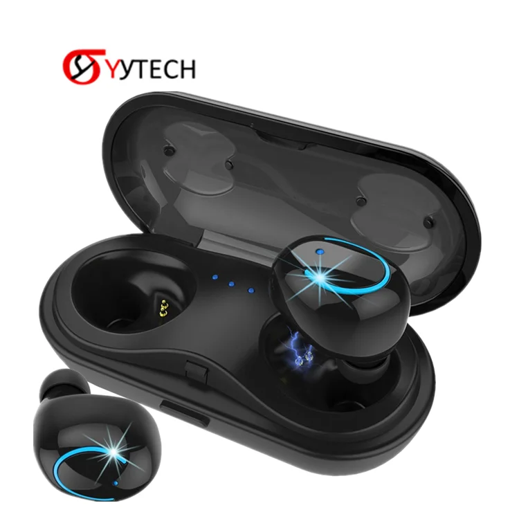 SYYTECH Q18 Mini Wireless V5.0+EDRBluetooth Earphones In-Ear Stereo noise canceling headset with with Charging Case, Black;white;red
SYYTECH Q18 Mini Wireless V5.0+EDRBluetooth Earphones In-Ear Stereo noise canceling headset with with Charging Case, Black;white;red