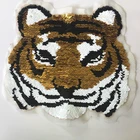 Embroidered Patches custom tiger design Patch embroidery