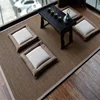 Floor Bamboo Carpet Pad Large Rectangle Mattress Mat Portable Tatami Fashion Rug Designer Silk Carpet Household Living Room Bedr