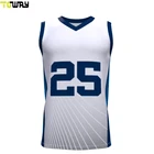 100% polyester 6xl basketball uniforms design template
