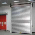 High quality automatic insulated steel fireproof roller shutter door