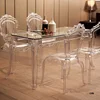 Large Clear removable top Acrylic Lucite Wedding ghost table