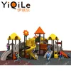 amusement park toys children plastic slides kids outdoor playground