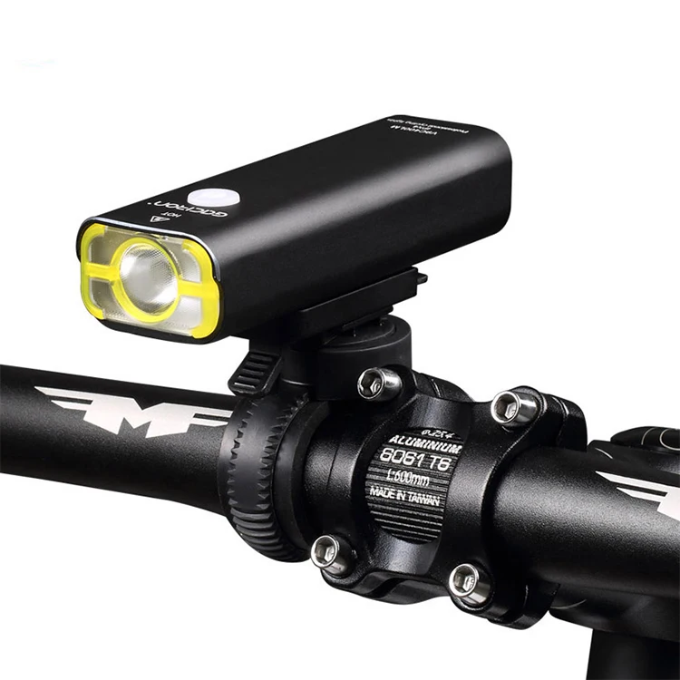 GACIRON 400Lumens Cycling Waterproof LED Light USB Rechargeable Bike Front Light Bicycle Flashlight Torch Lamp on the Handlebar, Black/silver
GACIRON 400Lumens Cycling Waterproof LED Light USB Rechargeable Bike Front Light Bicycle Flashlight Torch Lamp on the Handlebar, Black/silver