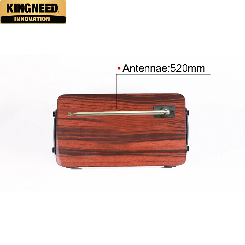 KINGNEED S409 music min wooden bluetooth speaker - ANKUX.COM
