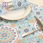 new hot beauti products 100% printed cotton table napkin
