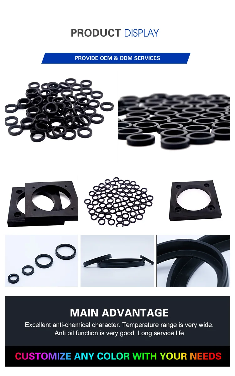 Oem flat ring inflatable nbr ptfe silicone polyurethane seal rtv motorcycle gasket maker