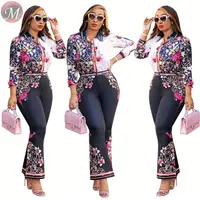 9060423 queenmoen summer design floral shirt and pants two piece set for woman
9060423 queenmoen summer design floral shirt and pants two piece set for woman