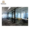 commercial interior office frosted glass partition wall material