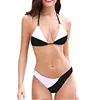 Women's Push up Padded Top Sexy Bikini Wholesale Two Pieces Girl's Swimming Suit Breathable Swimwear for Ladies