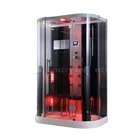 Hot sale steam room / infrared shower room steam generator for steam bath shower Model K077 white