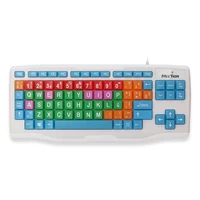 Hot Selling New Ergonomic Design Waterproof Colors Plug and Play Kids Keyboard Children Keyboard
Hot Selling New Ergonomic Design Waterproof Colors Plug and Play Kids Keyboard Children Keyboard