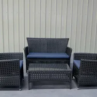 3 Seat Rattan Outdoor Furniture Set