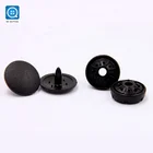 Hot sale High Quality POM pvc with 4 parts plastic snap fastener Buttons for jacket
