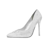 PDEP newest fashion heel 11cm women dress shoes breathable insole high heel rhinestone women dress shoes