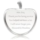 Fashion crystal glass paperweight painted glass apple glass apple paperweight