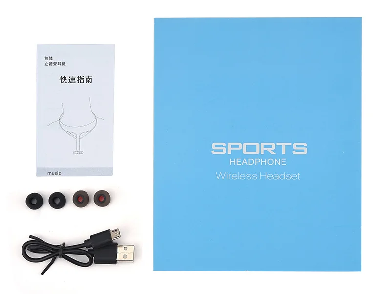 Magnetic Wireless Headset True Stereo Bt 5.0 Pluggable Tf Card Neckband Headphone - ANKUX.COM