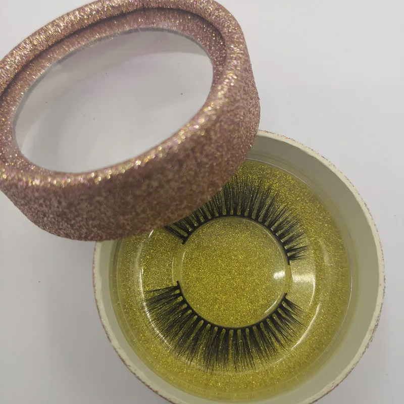 Veteran factory false strip synthetic eyelashes with private label lash box, Black
Veteran factory false strip synthetic eyelashes with private label lash box, Black