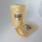 25kg pp woven laminated brown kraft paper bags for flour