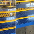 heavy duty four pole underground double level car parking lift