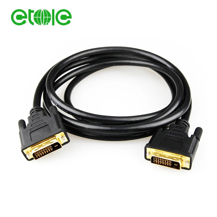 wholesale 6 FT gold plated 24+1 DVI male to HDMI male cable for HDTV HD - idealCable.net