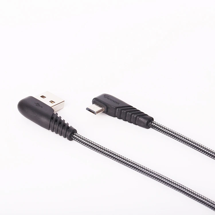 New Arrival product 1M bending fishing net braided micro usb data cable for Android smart phone - ANKUX.COM