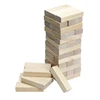 birch wooden mini wood block 48pcs, with nature color