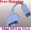 Mini DVI To VGA M/F Video converter Adapter Cable Cord For Apple iMac Macbook Pro