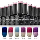 light change color Soak off uv gel polish liter packing nail gel polish uv gel with 20 colors