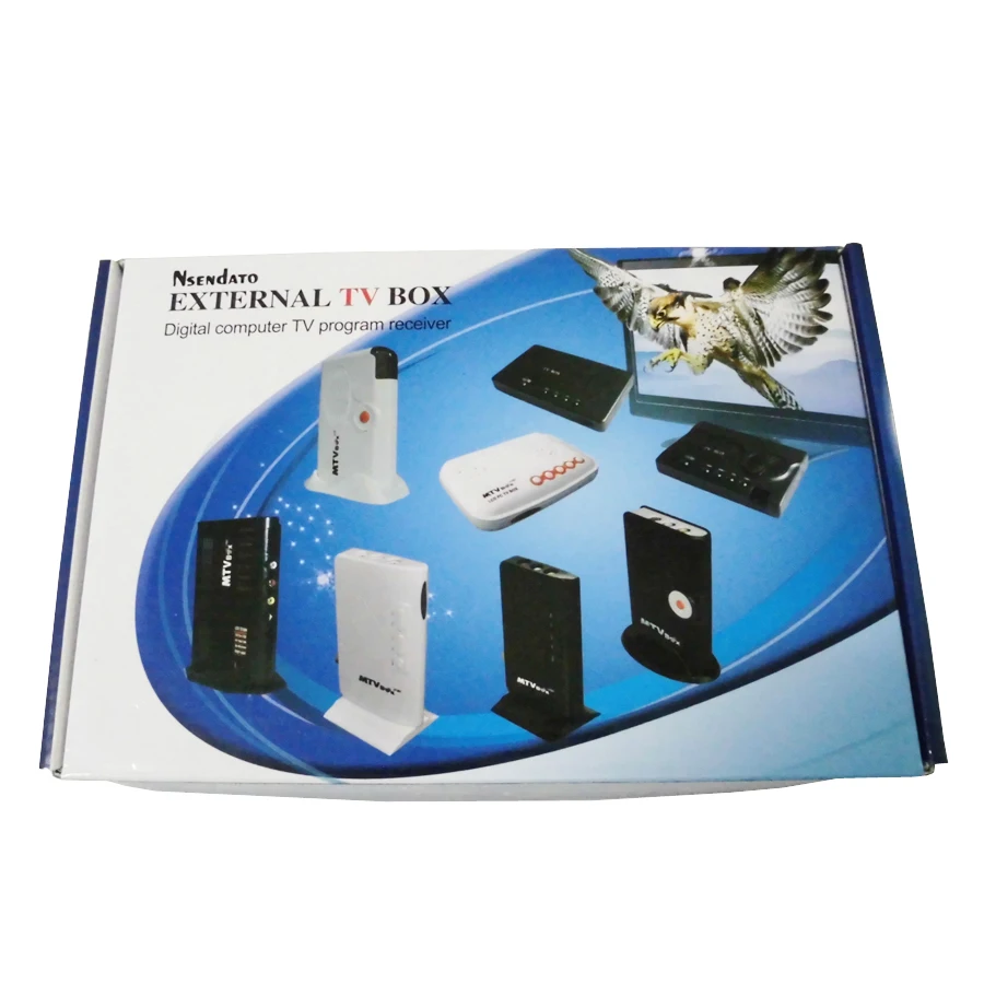 MTV LCD TV Box Computer To VGA S-Video Analog TV Program Receiver