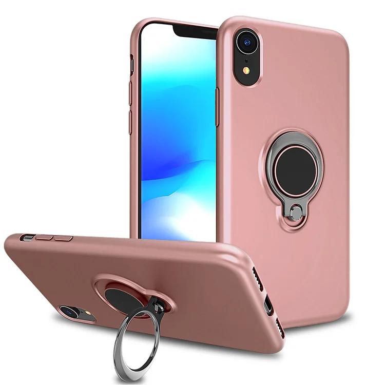 For iPhone XR 6.1 TPU Case with Ring Bracket, Black;blue;golden;rose golden;red
For iPhone XR 6.1 TPU Case with Ring Bracket, Black;blue;golden;rose golden;red