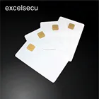 Hot sell magnetic custom pvc print blank card with chip