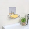buy eco-friendly adhesive wall stick metal soap dishes for showers