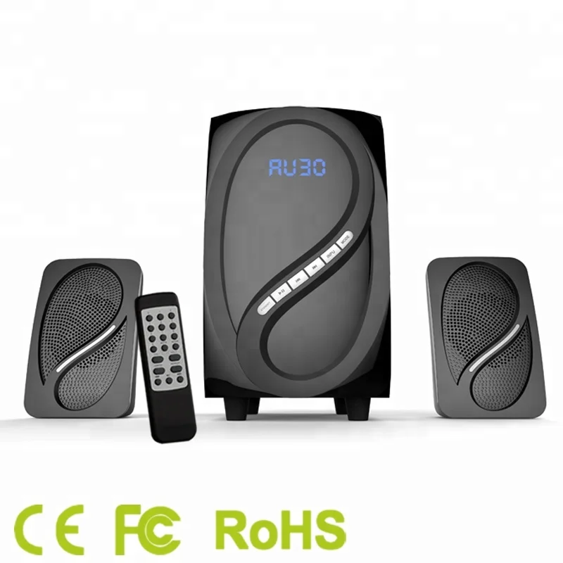 Museeq 2.1CH Speaker Manufacturer Private Model MDF Wooden Box Music Speakers Multimedia Speakers with CE ROHS FCC Certificate - ANKUX.COM