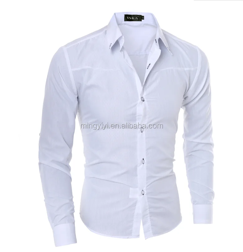 2020 Hot Spring Men's Slim Long Sleeve Shirt Fashion Dark Plaid Dress Solid Color Plus Size Shirt
2020 Hot Spring Men's Slim Long Sleeve Shirt Fashion Dark Plaid Dress Solid Color Plus Size Shirt