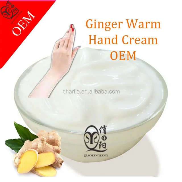 ginger warm hand cream heated frost crack prevention moist