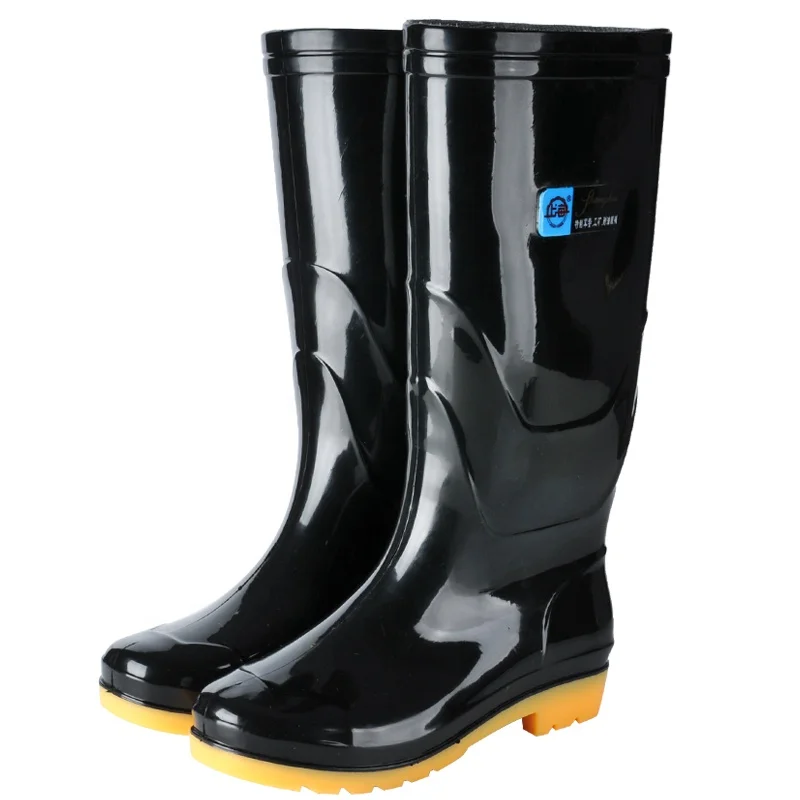 Good Quality Black Shoes for Men Glitter Pvc Long Rubber Designer Waterproof Rain Boots, Black/oem
Good Quality Black Shoes for Men Glitter Pvc Long Rubber Designer Waterproof Rain Boots, Black/oem