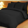 cheap black flat bed embroidered sheets