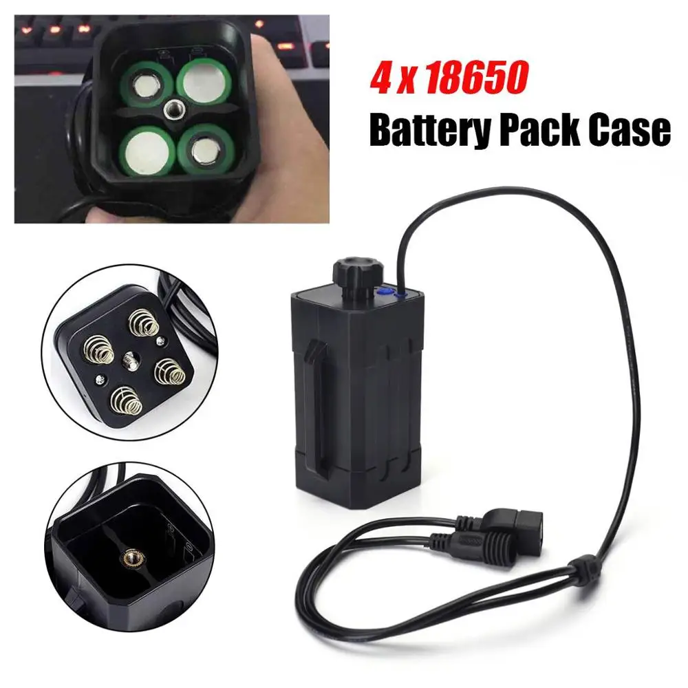 8.4V 4x18650 Battery Holder IPX4 Waterproof Safety Battery Pack Case House Cover For Bicycle Bike Lamp
8.4V 4x18650 Battery Holder IPX4 Waterproof Safety Battery Pack Case House Cover For Bicycle Bike Lamp