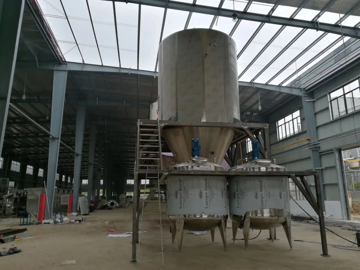 High Speed algae seaweed extract industrial centrifugal spray dryer with PLC control system